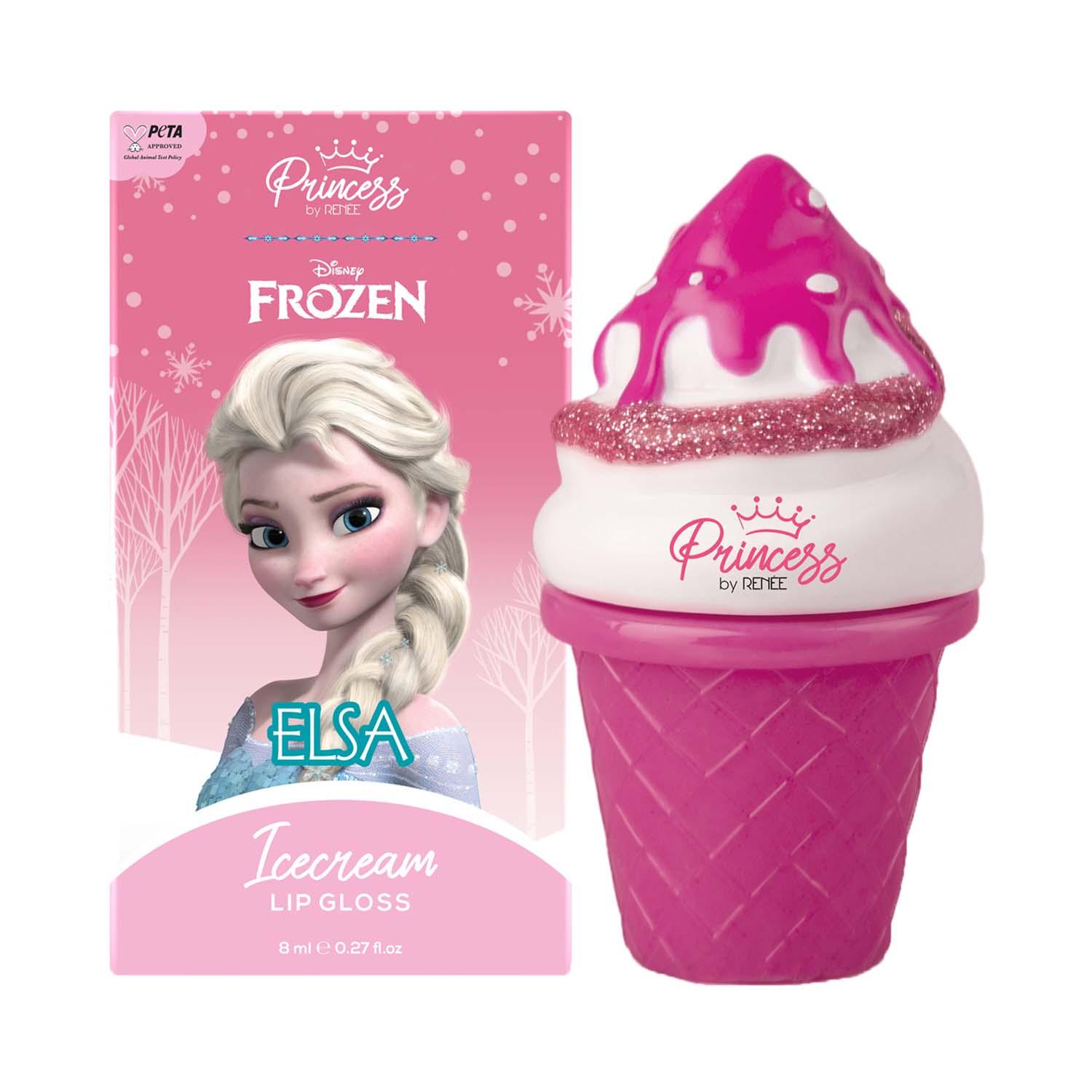 RENEE | Disney Frozen Princess By Renee Cosmetics Icecream Lip Gloss - Pink (8 ml)