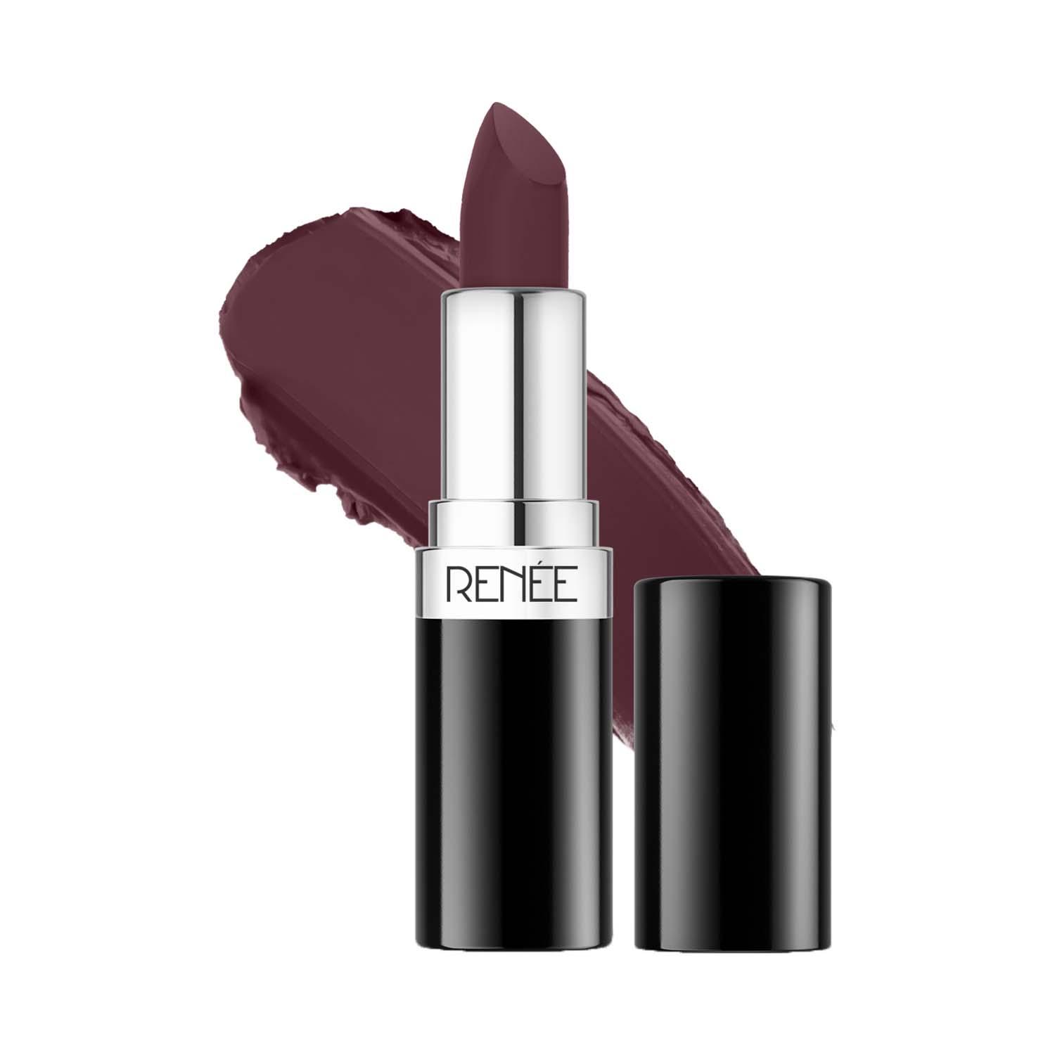 RENEE | Renee Cosmetics Stunner Matte Lipstick - Merlot Mystery (4 g)