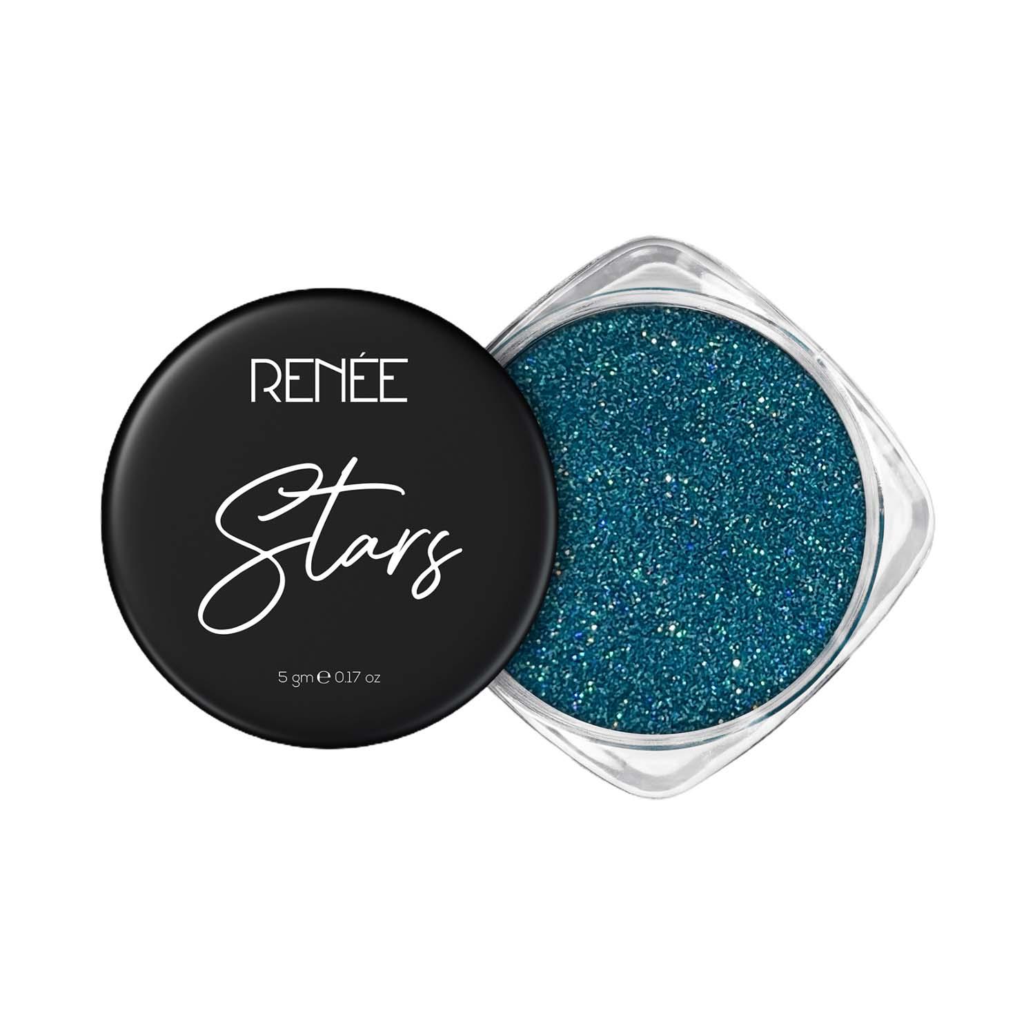 RENEE | Renee Cosmetics Stars Face & Body Glitter - Blue (5 g)