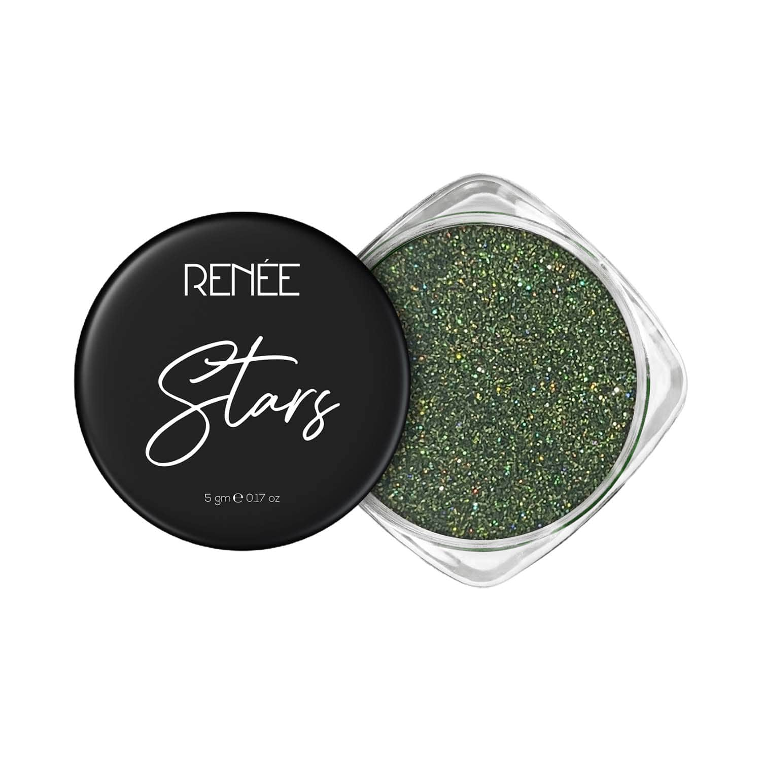 RENEE | Renee Cosmetics Stars Face & Body Glitter - Green (5 g)