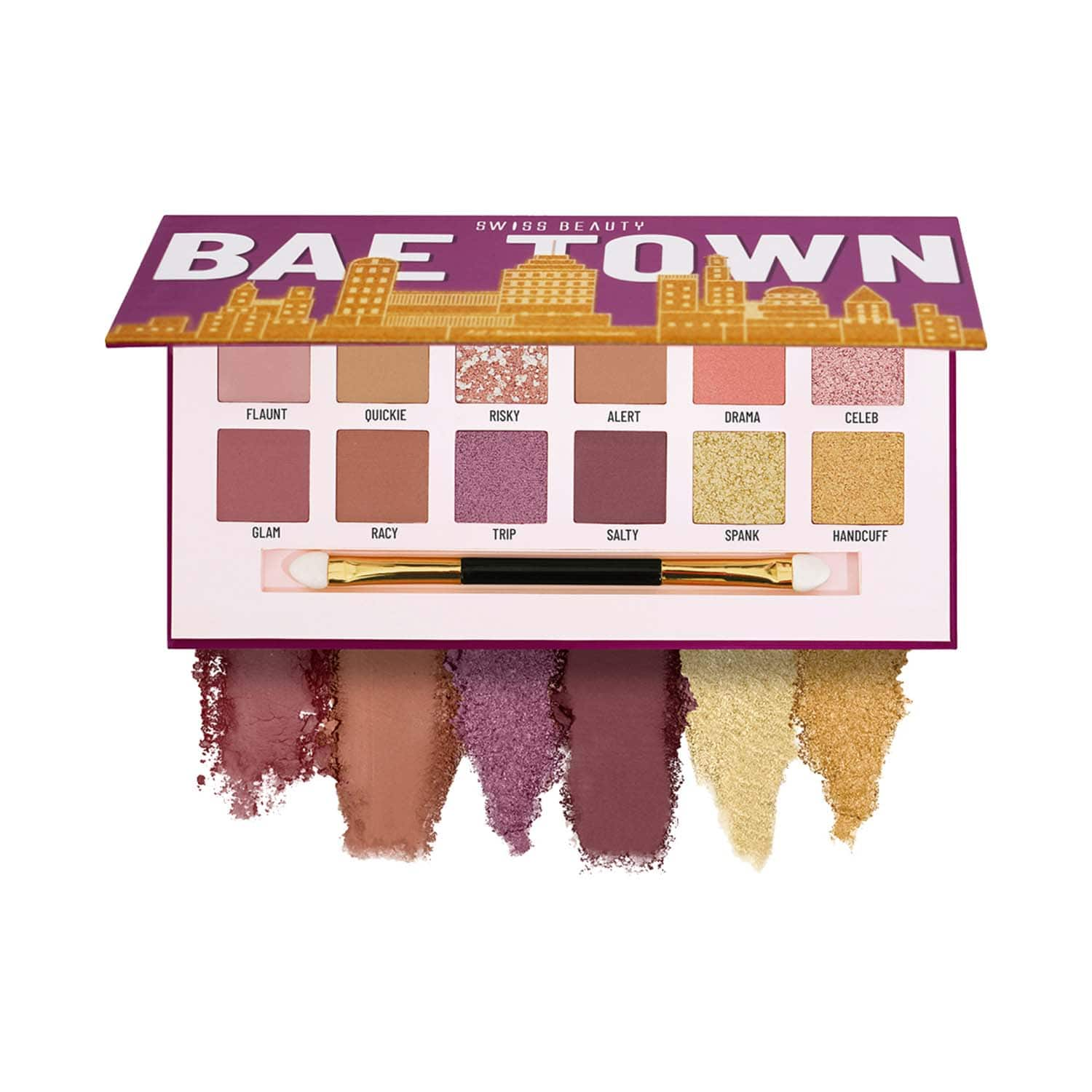 Swiss Beauty | Swiss Beauty Bae Town Eyeshadow Palette - Lover Girl (100 g)