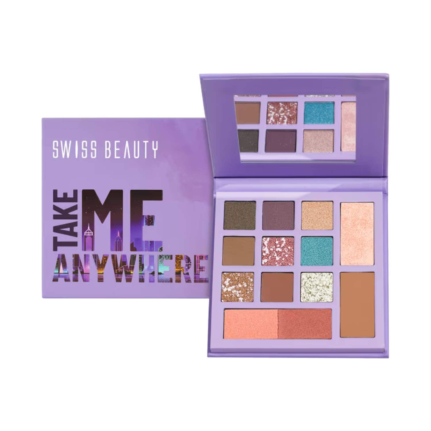 Swiss Beauty | Swiss Beauty Take Me Anywhere Face & Eye Palette - Day Off (12 g)