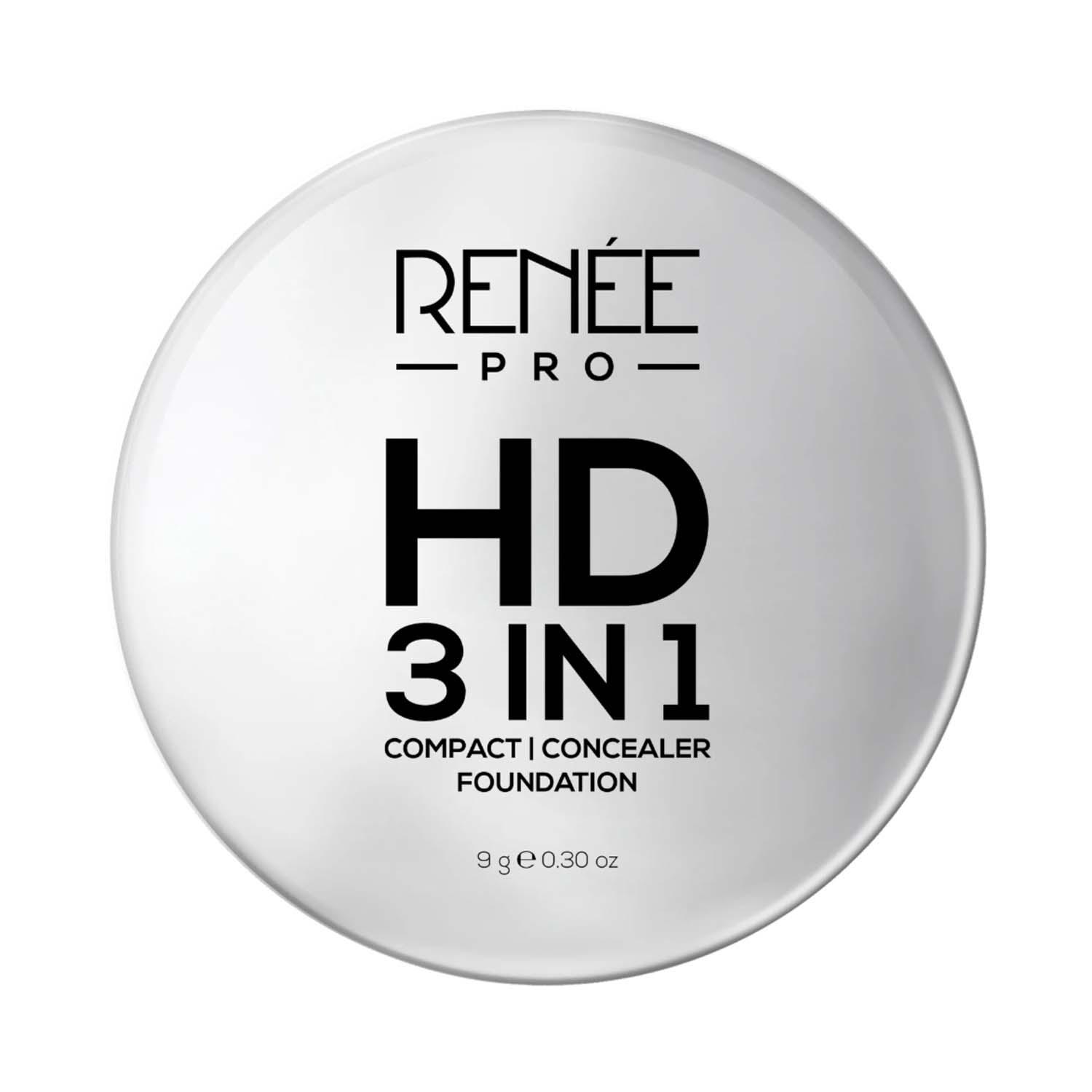 RENEE | Renee Cosmetics Pro HD 3-In-1 Compact With SPF 20 - Crème (9 g)