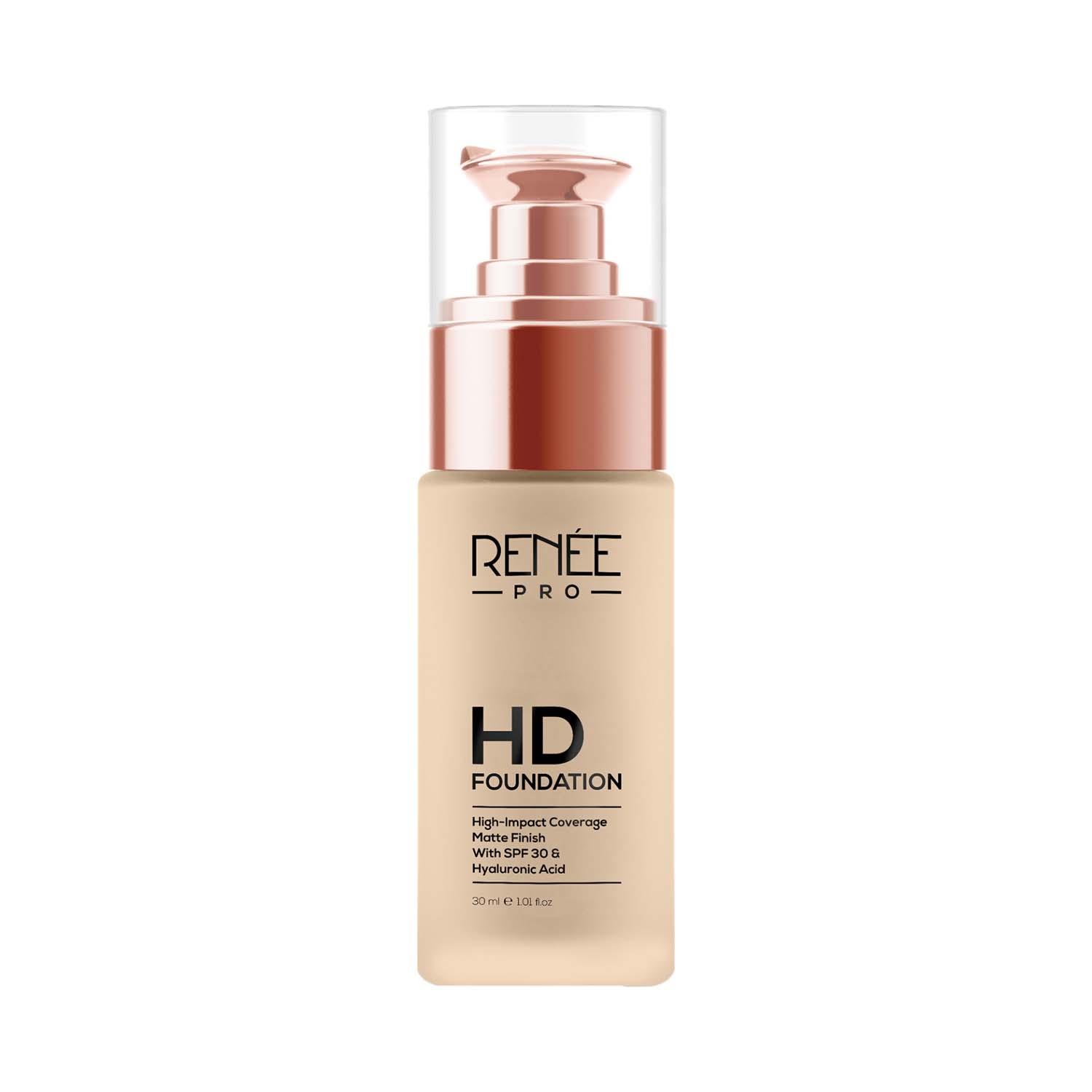 RENEE | Renee Cosmetics Pro HD Foundation With SPF 30 - Fir (30 ml)