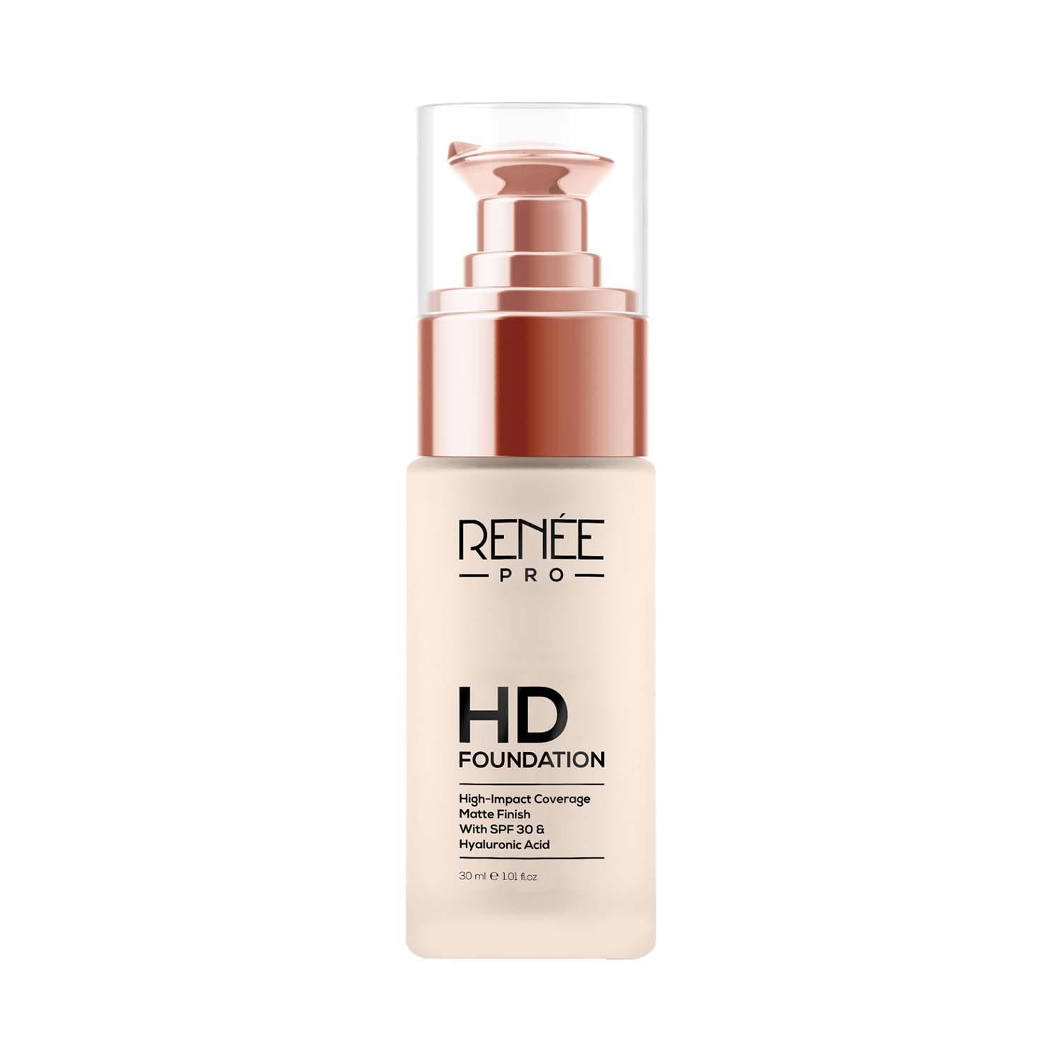 RENEE | Renee Cosmetics Pro HD Foundation With SPF 30 - Pine (30 ml)