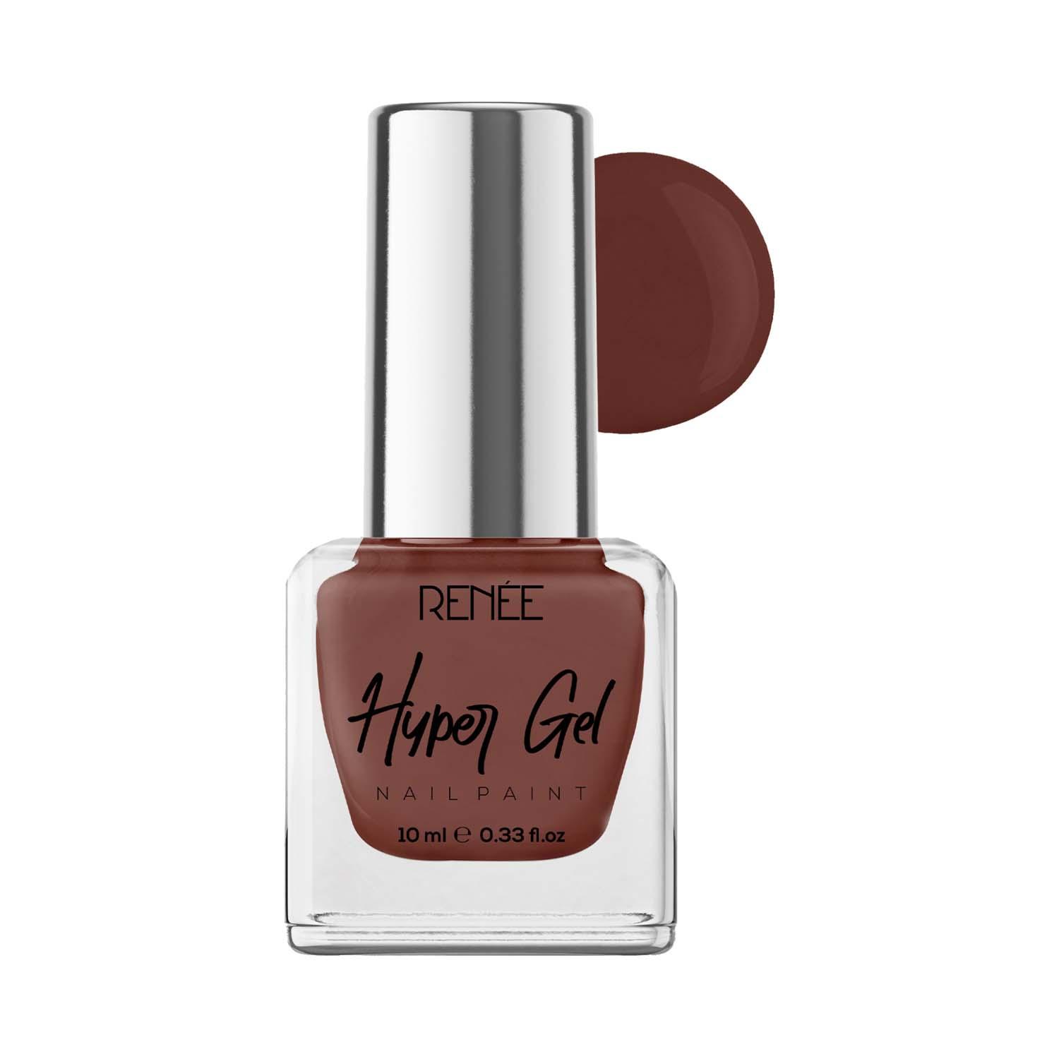 RENEE | Renee Cosmetics Hyper Gel Nail Paint - Toffee Brown (10 ml)