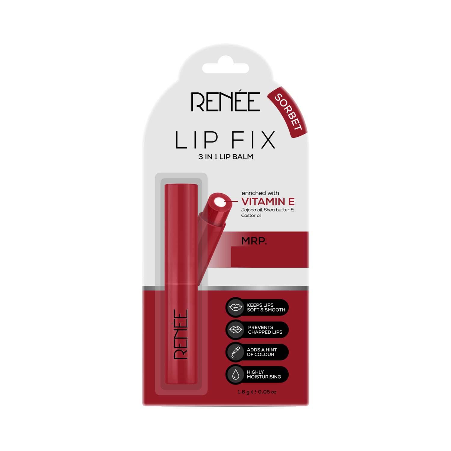RENEE | Renee Cosmetics Lip Fix Lip Balm - 01 Sorbet (1.6 g)