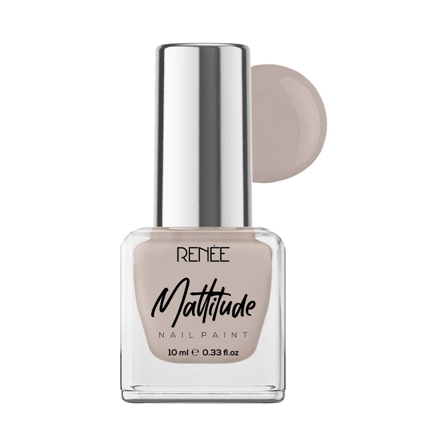 RENEE | Renee Cosmetics Mattitude Nail Paint - Soft Clay (10 ml)