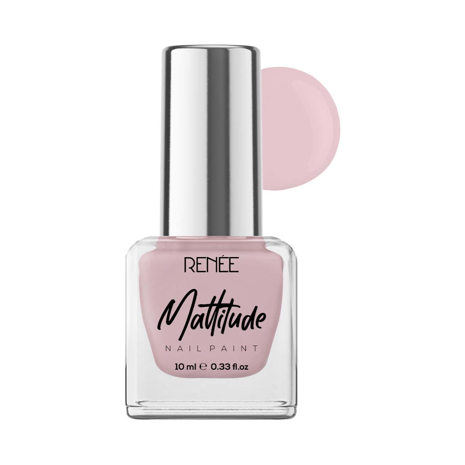 RENEE | Renee Cosmetics Mattitude Nail Paint - Sombre Nude (10 ml)