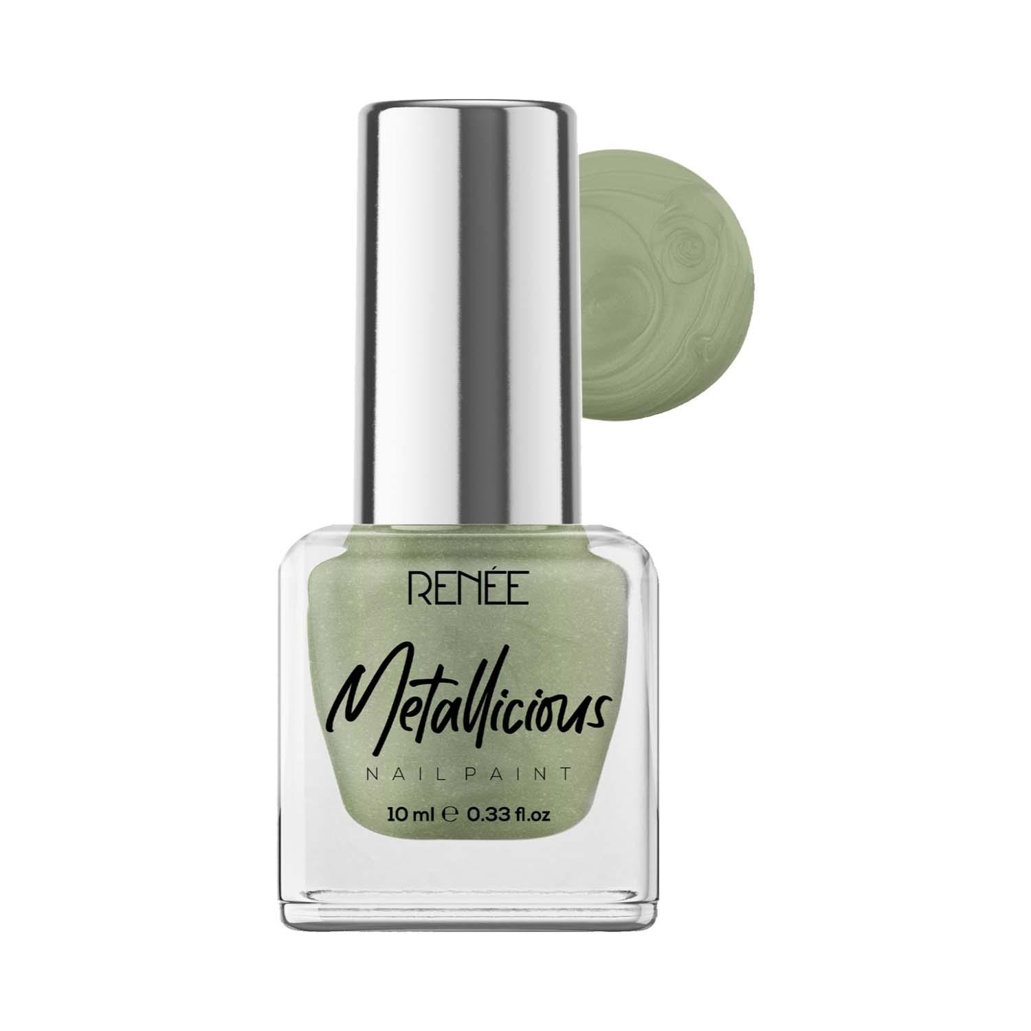 RENEE | Renee Cosmetics Metallicious Nail Paint - Forest Flash (10 ml)