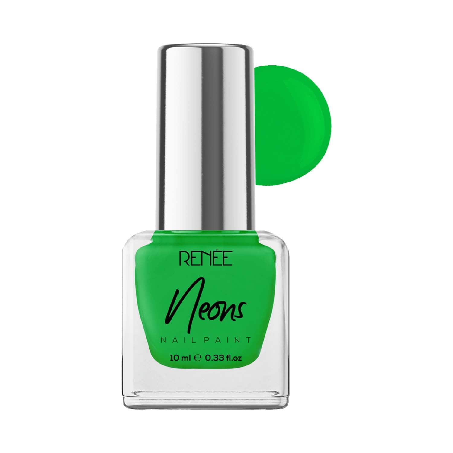 RENEE | Renee Cosmetics Neons Nail Paint - Green Gush (10 ml)