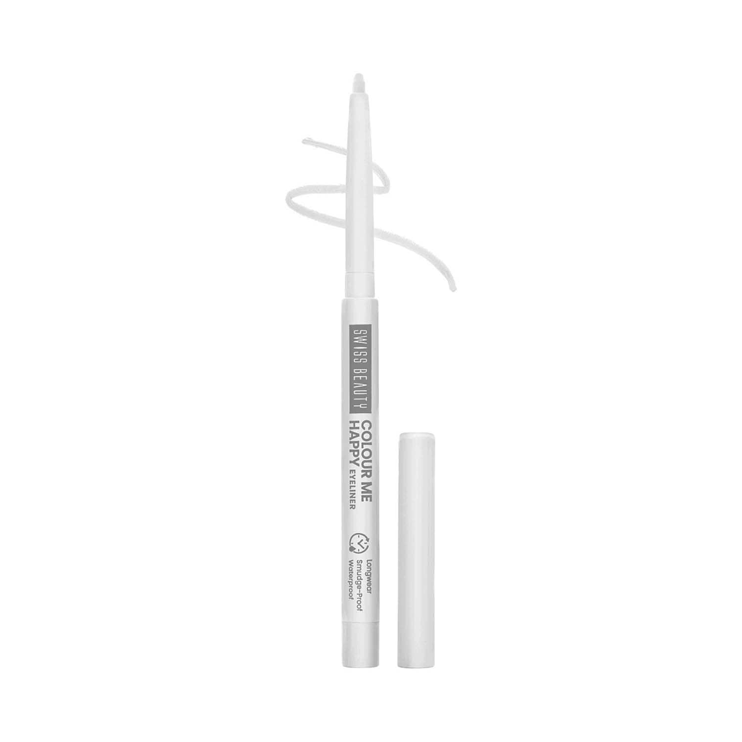 Swiss Beauty | Swiss Beauty Color Me Happy Eyeliner- White Lily (0.4 g)