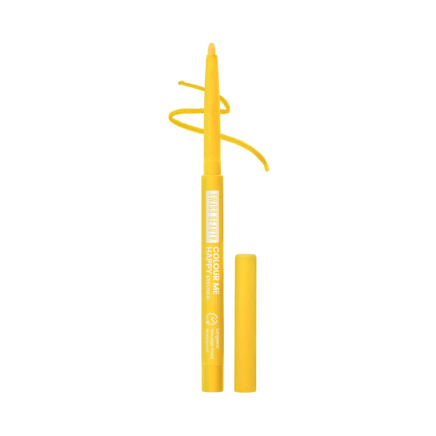 Swiss Beauty | Swiss Beauty Color Me Happy Eyeliner- Yellow Sunflower (0.4 g)