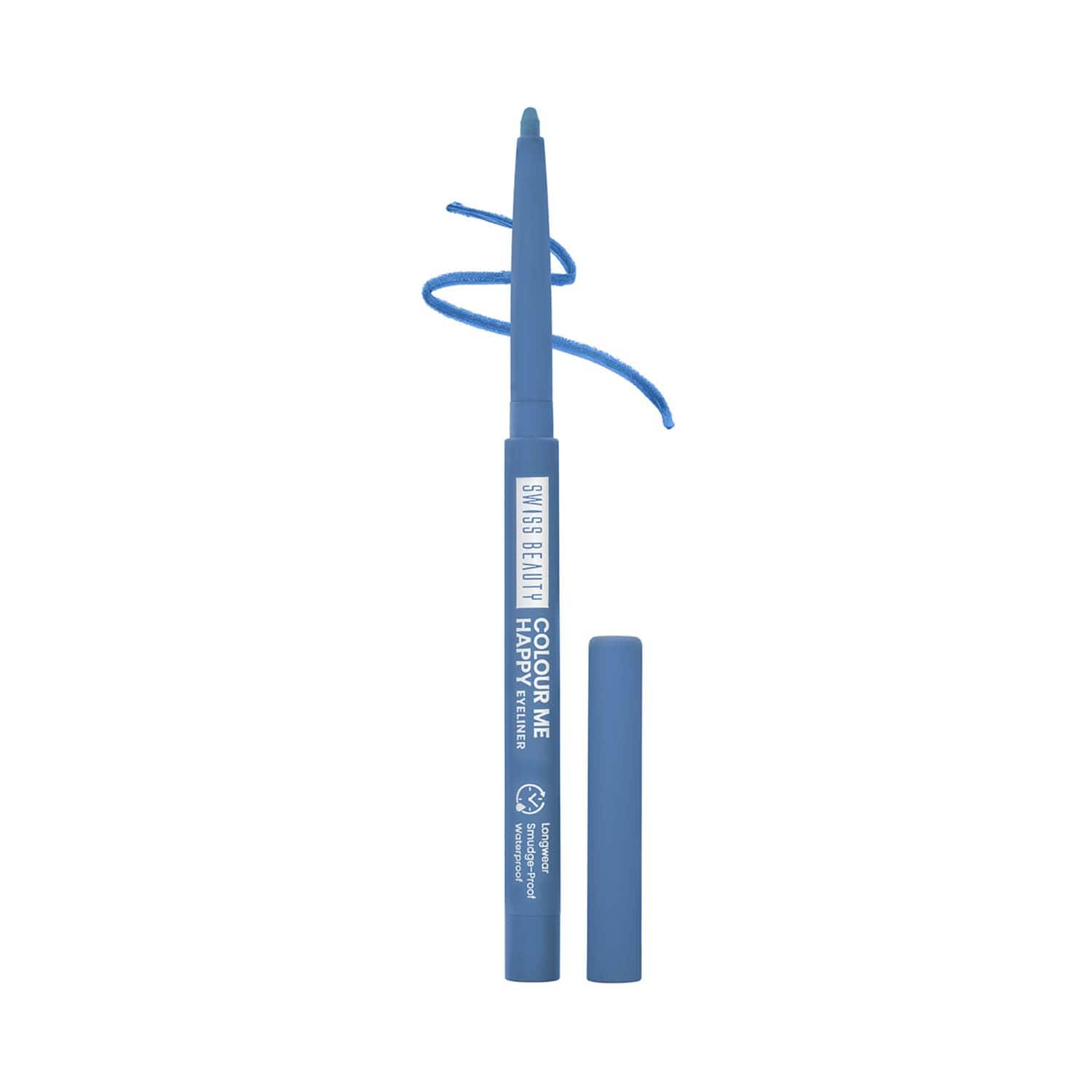 Swiss Beauty | Swiss Beauty Color Me Happy Eyeliner- Blue Indigo (0.4 g)