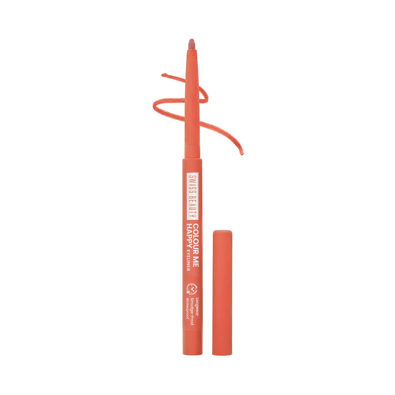 Swiss Beauty | Swiss Beauty Color Me Happy Eyeliner- Orange Daisy (0.4 g)