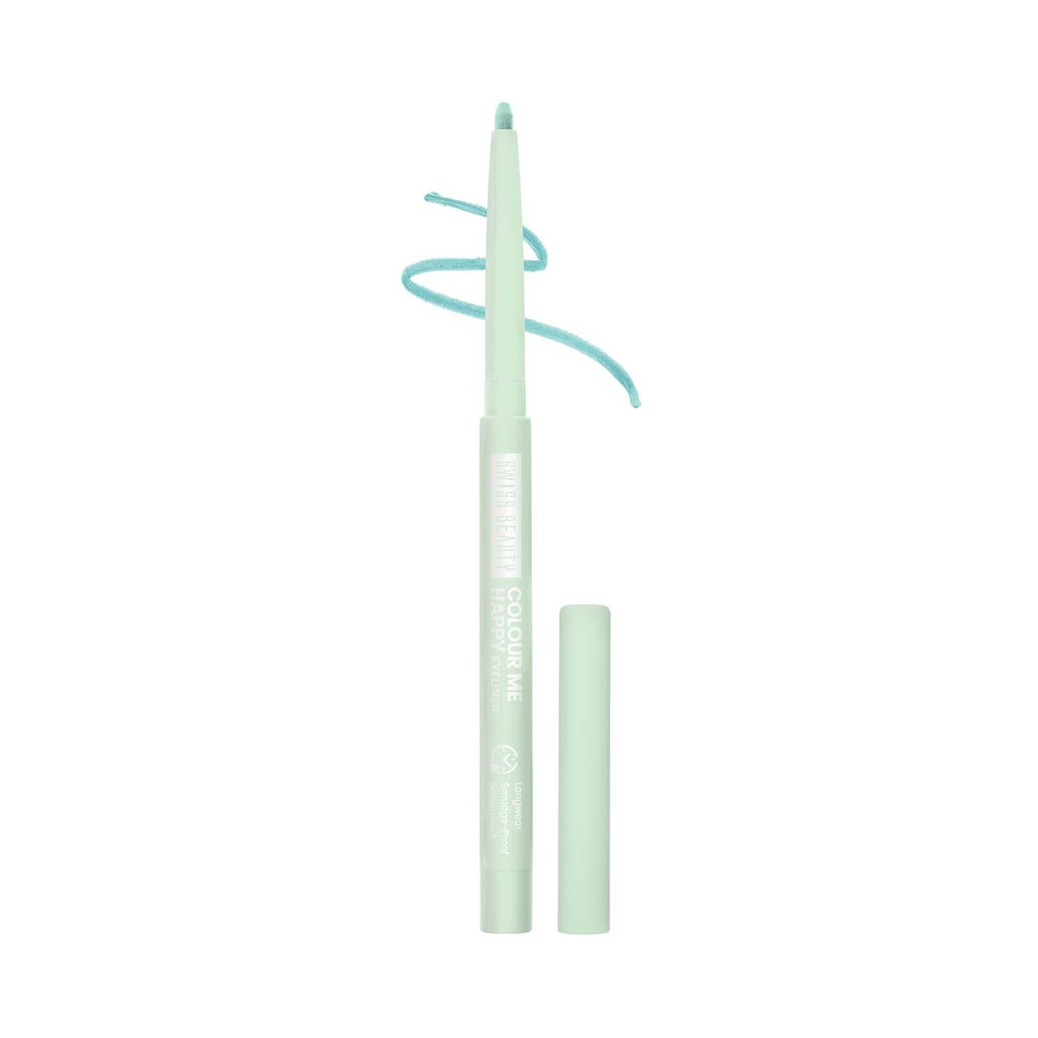 Swiss Beauty | Swiss Beauty Color Me Happy Eyeliner- Turquoise Orchid (0.4 g)