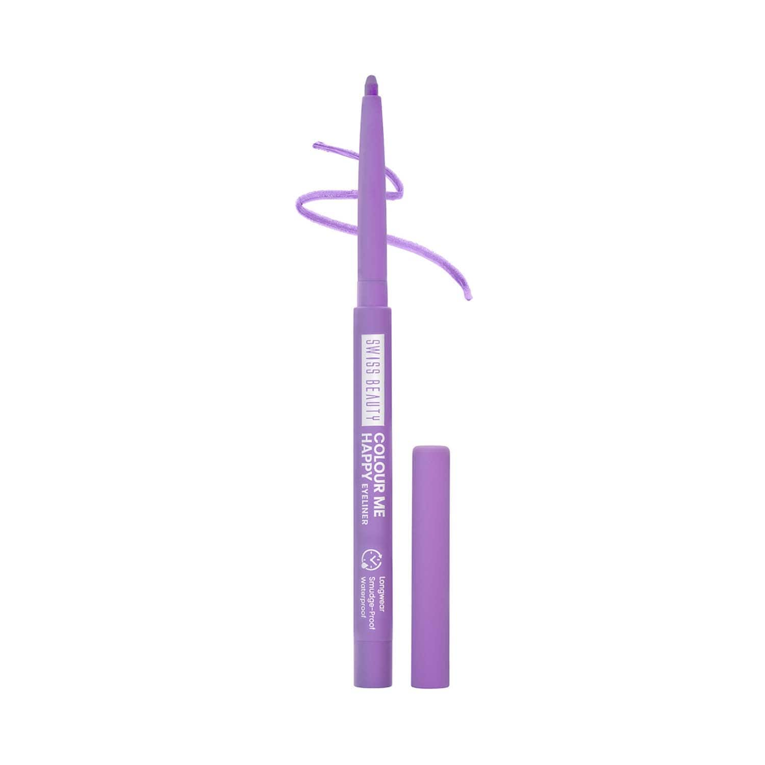 Swiss Beauty | Swiss Beauty Color Me Happy Eyeliner- Purple Aster (0.4 g)