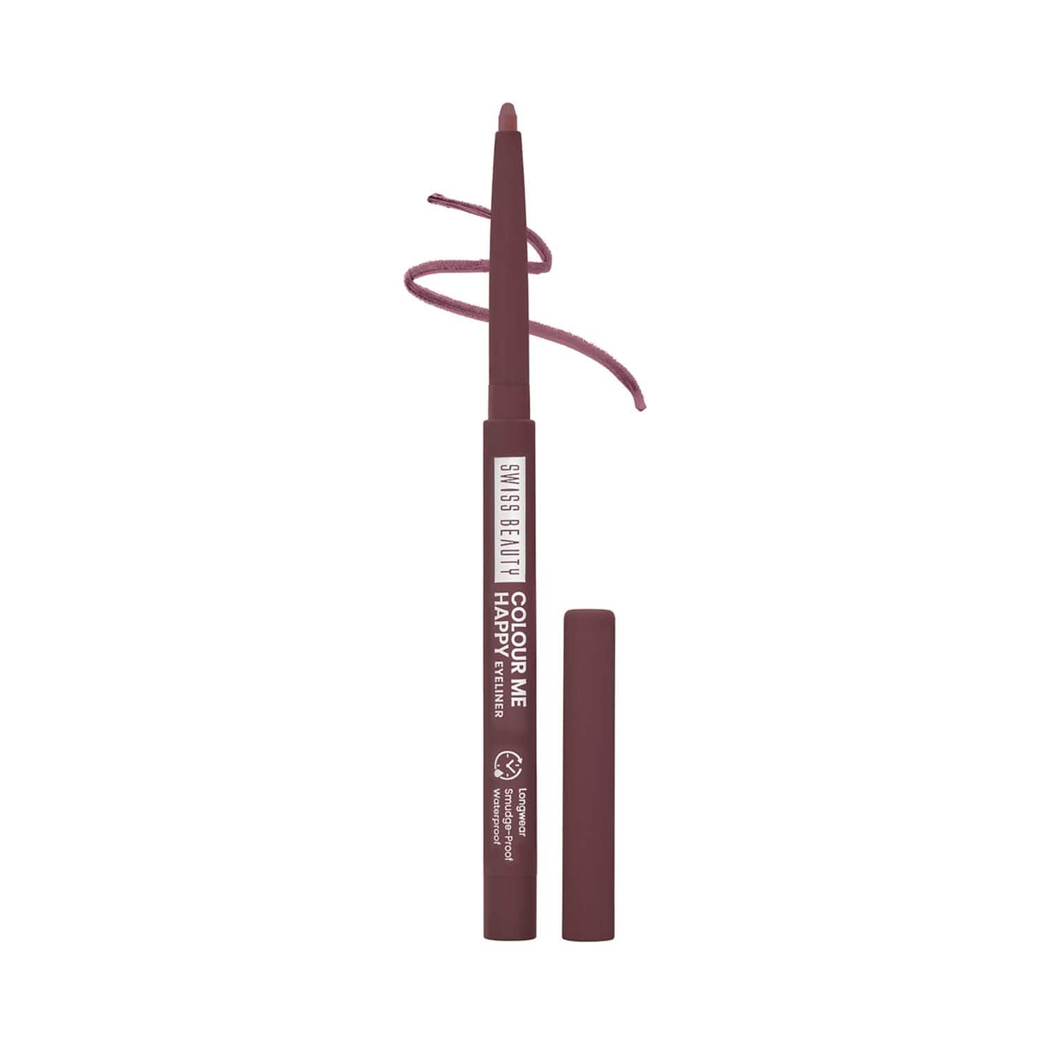 Swiss Beauty | Swiss Beauty Color Me Happy Eyeliner- Wine Dahlia (0.4 g)