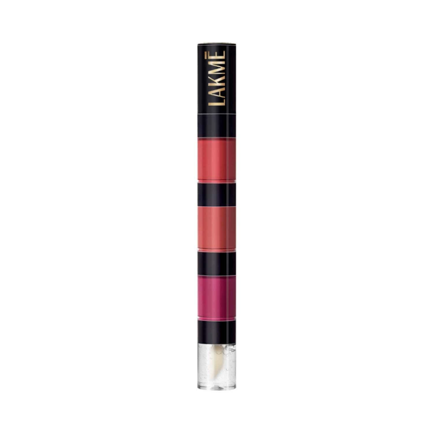 Lakme | Lakme Ultimate Glam 4 In 1 Lip Stack - Pink Vibe Only (4 ml)