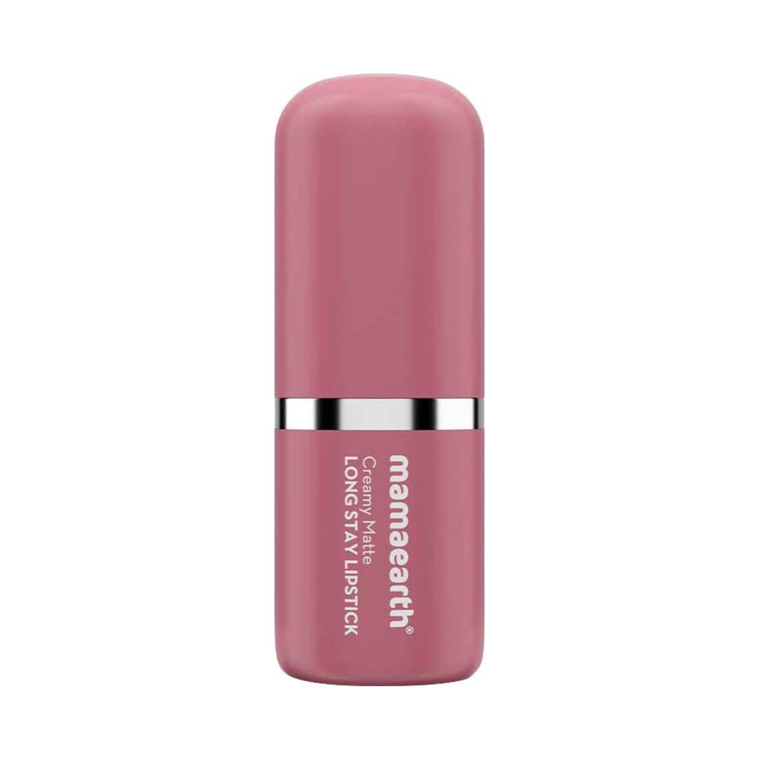 Mamaearth | Mamaearth Creamy Matte Long Stay Lipstick - Mauve Bloom (4.2 g)