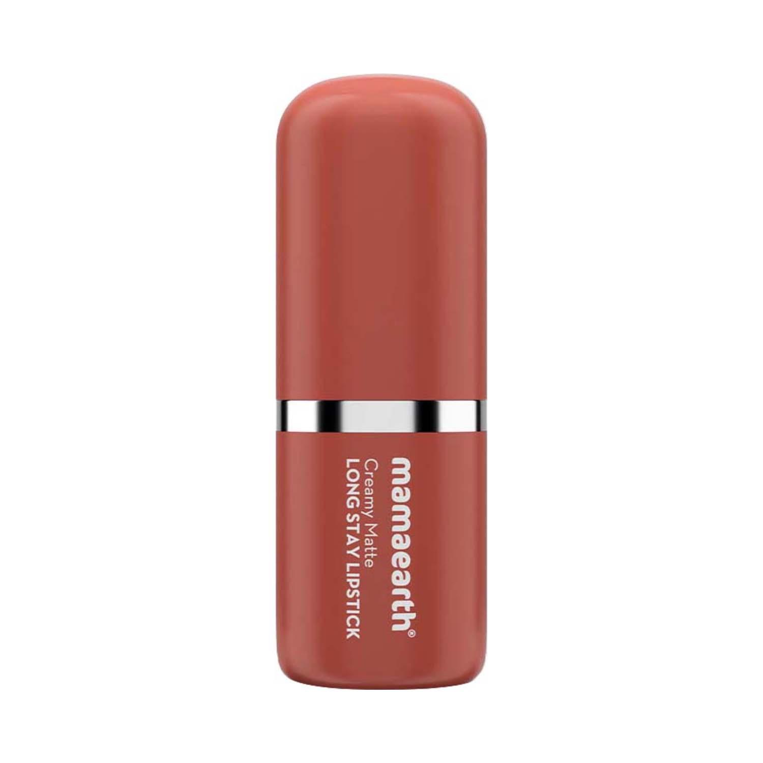 Mamaearth | Mamaearth Creamy Matte Long Stay Lipstick - Apricot Taupe (4.2 g)