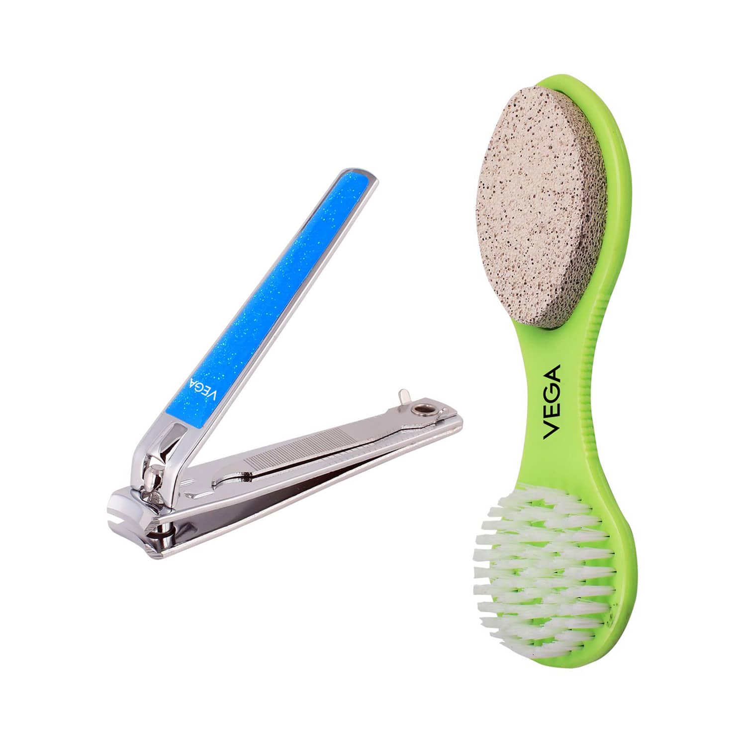 Vega | Vega 3 in 1 Pedicure Tool & Large Nail Clipper 2 Pieces (VCP-09) (121 g)