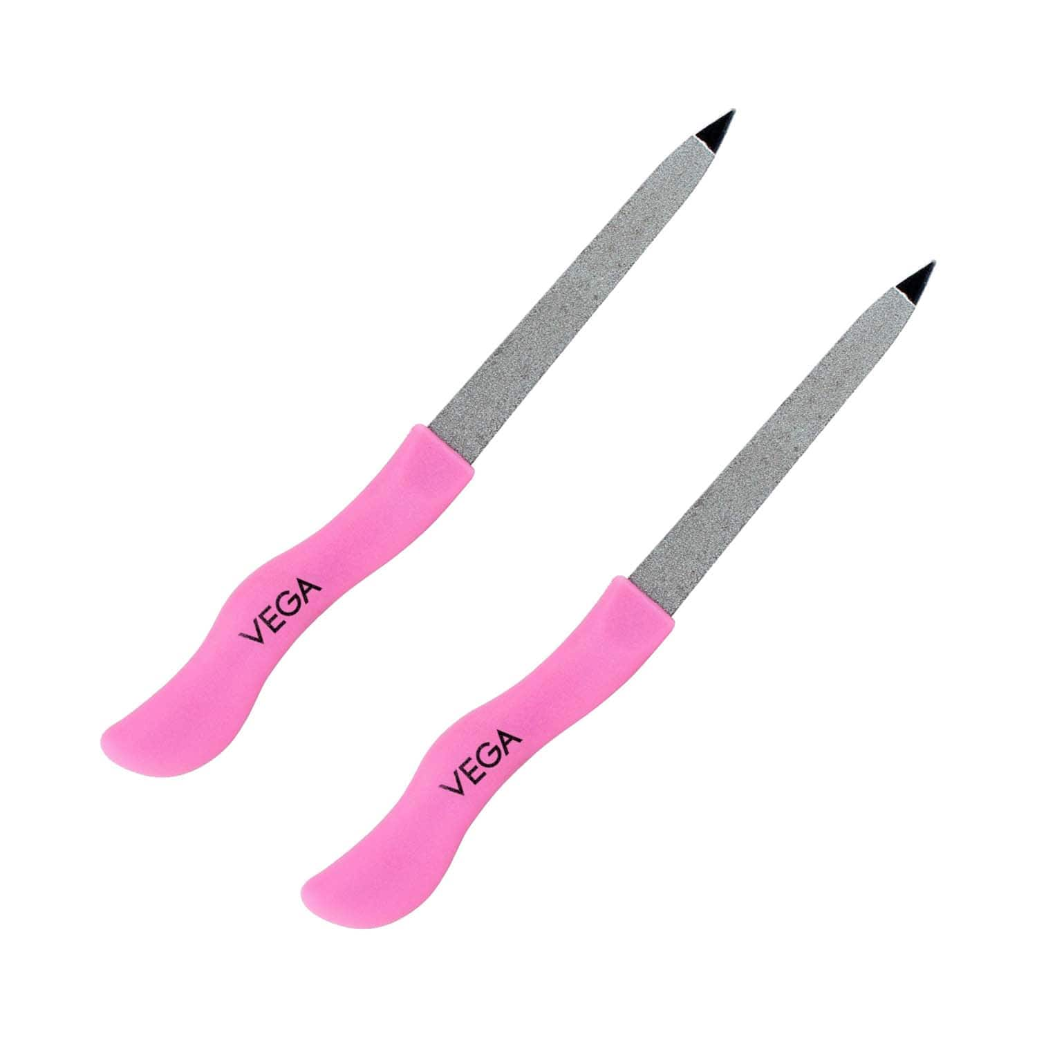 Vega | Vega Nail File, Pink (Pack of 2)