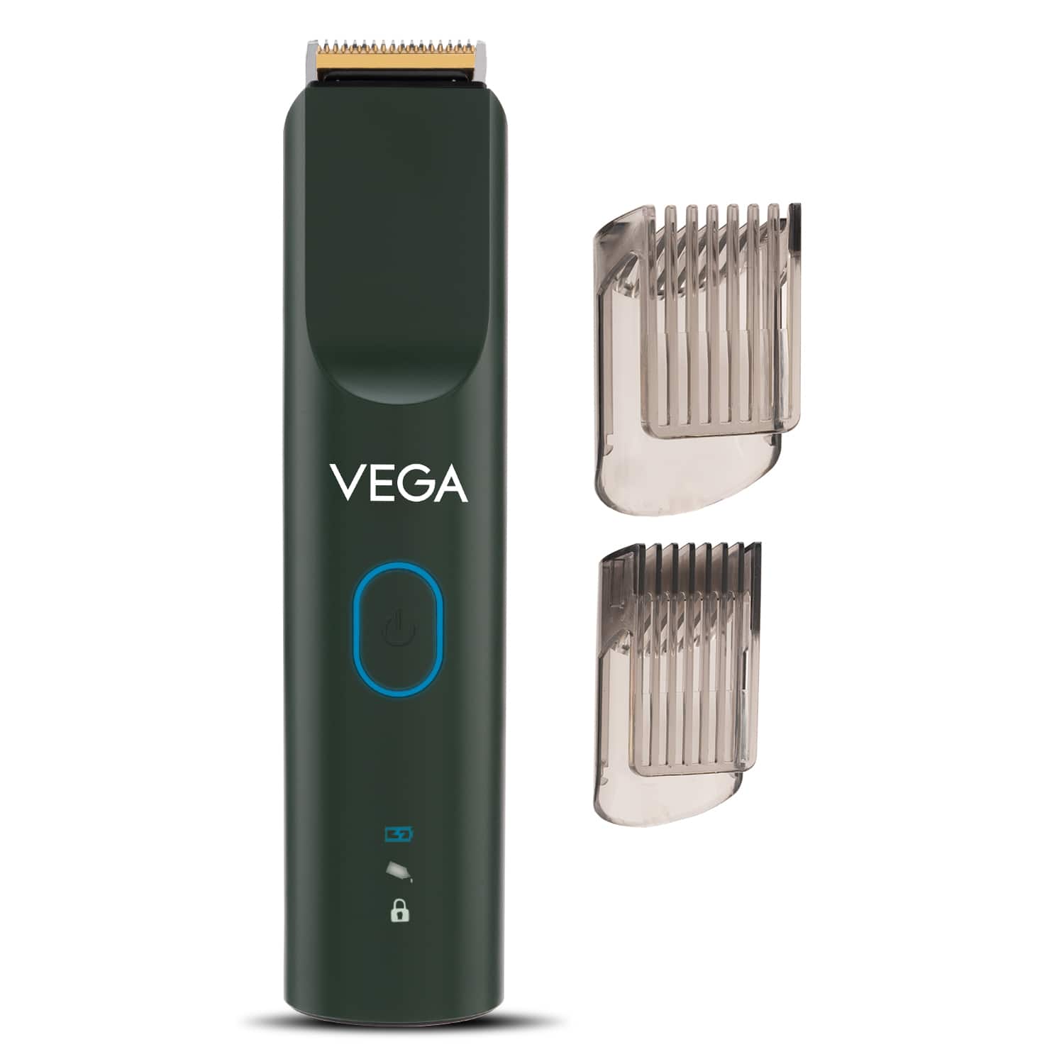 Vega | Vega SmartOne S3 Beard Trimmer for Men 160 mins Runtime & 40 Length Settings Green (VHTH-36) (549 g)