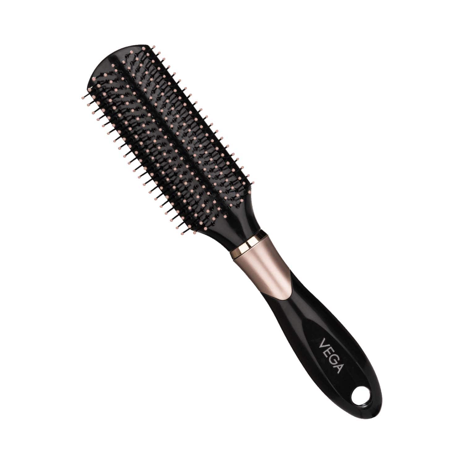 Vega | Vega Flat Hair Brush for Men and Women Reduces Snags Detangle & Add Volume to Hair (E34-FB) (76 g)
