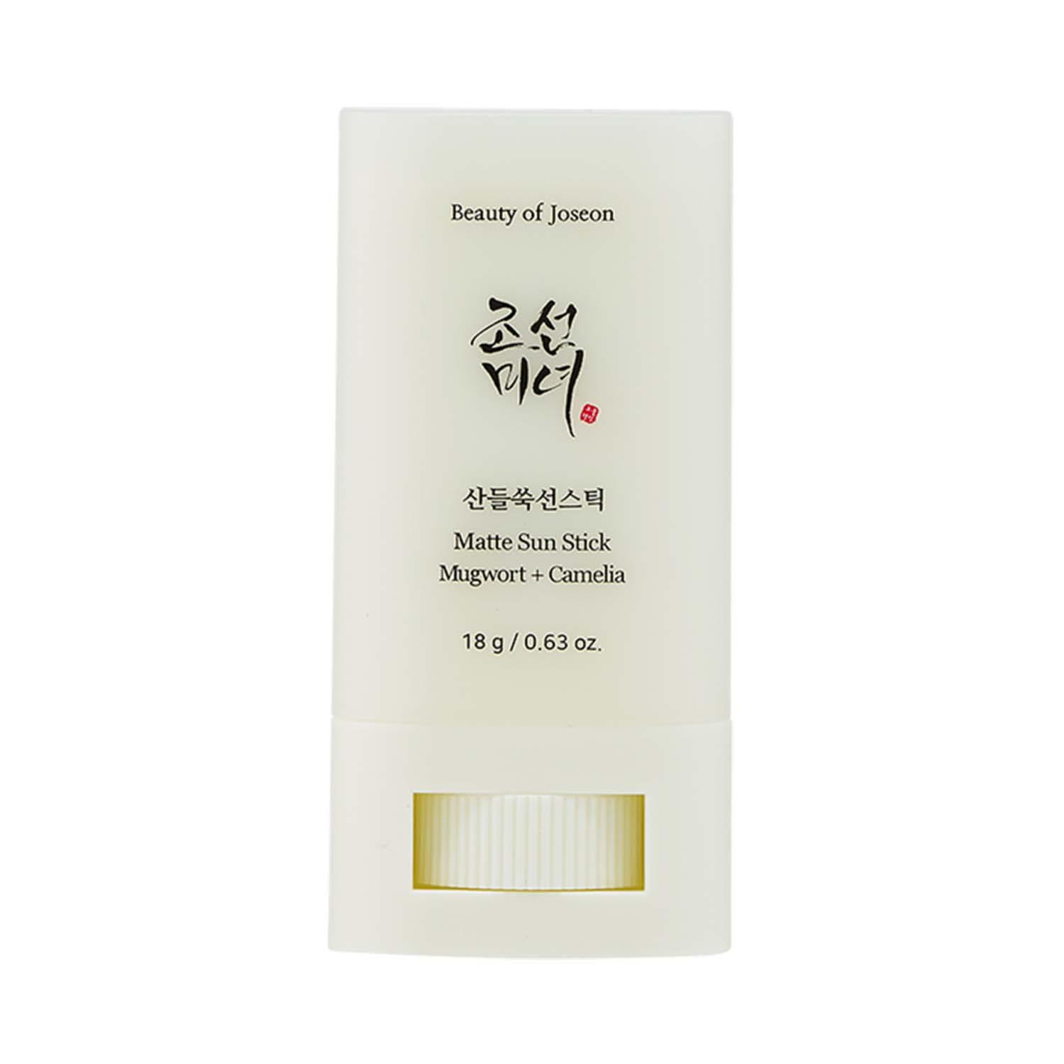 Beauty of Joseon Matte Sun Stick Mugwort + Camelia With SPF 50 PA++++ (18 g)