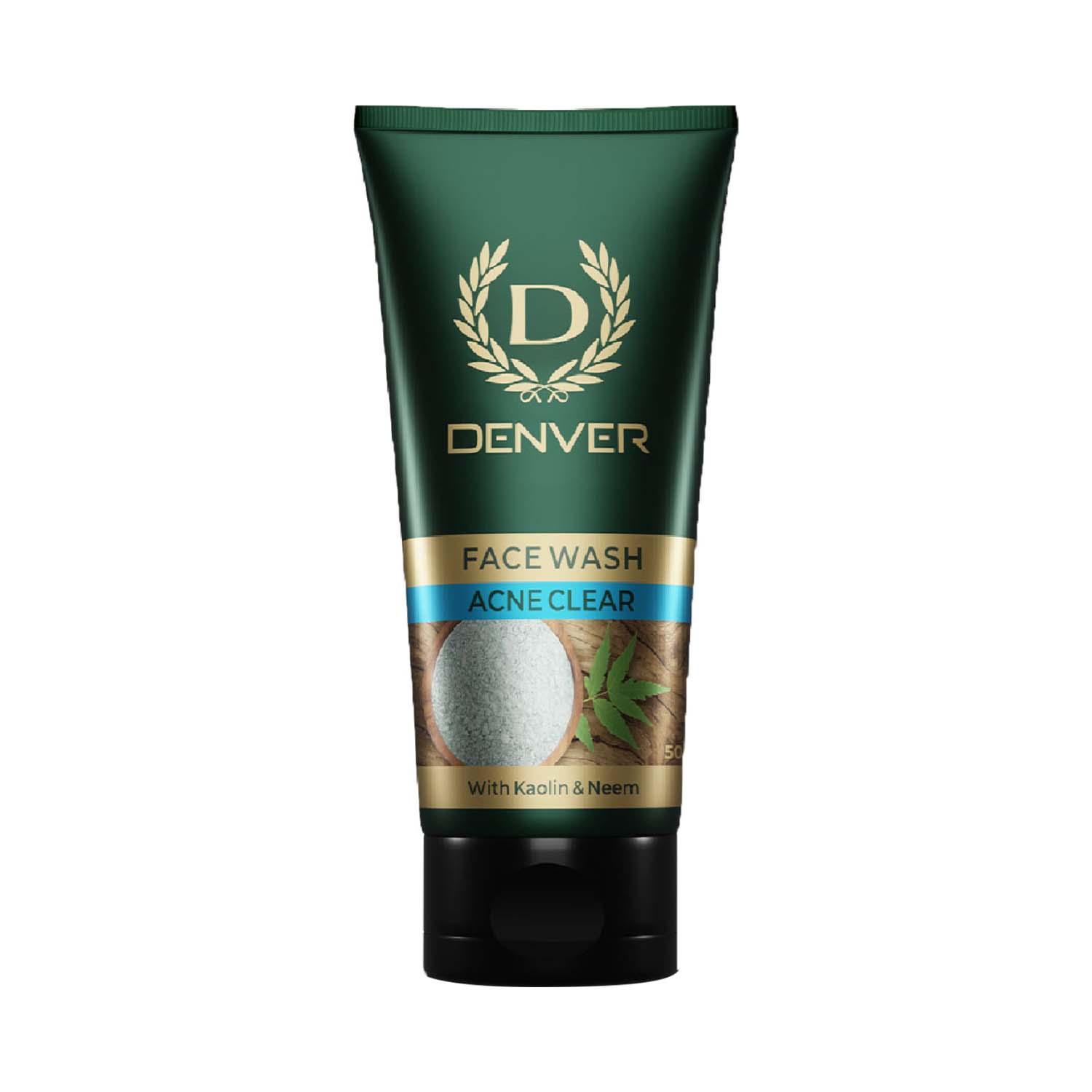 Denver | Denver Acne Clear Face Wash For Men (50 g)