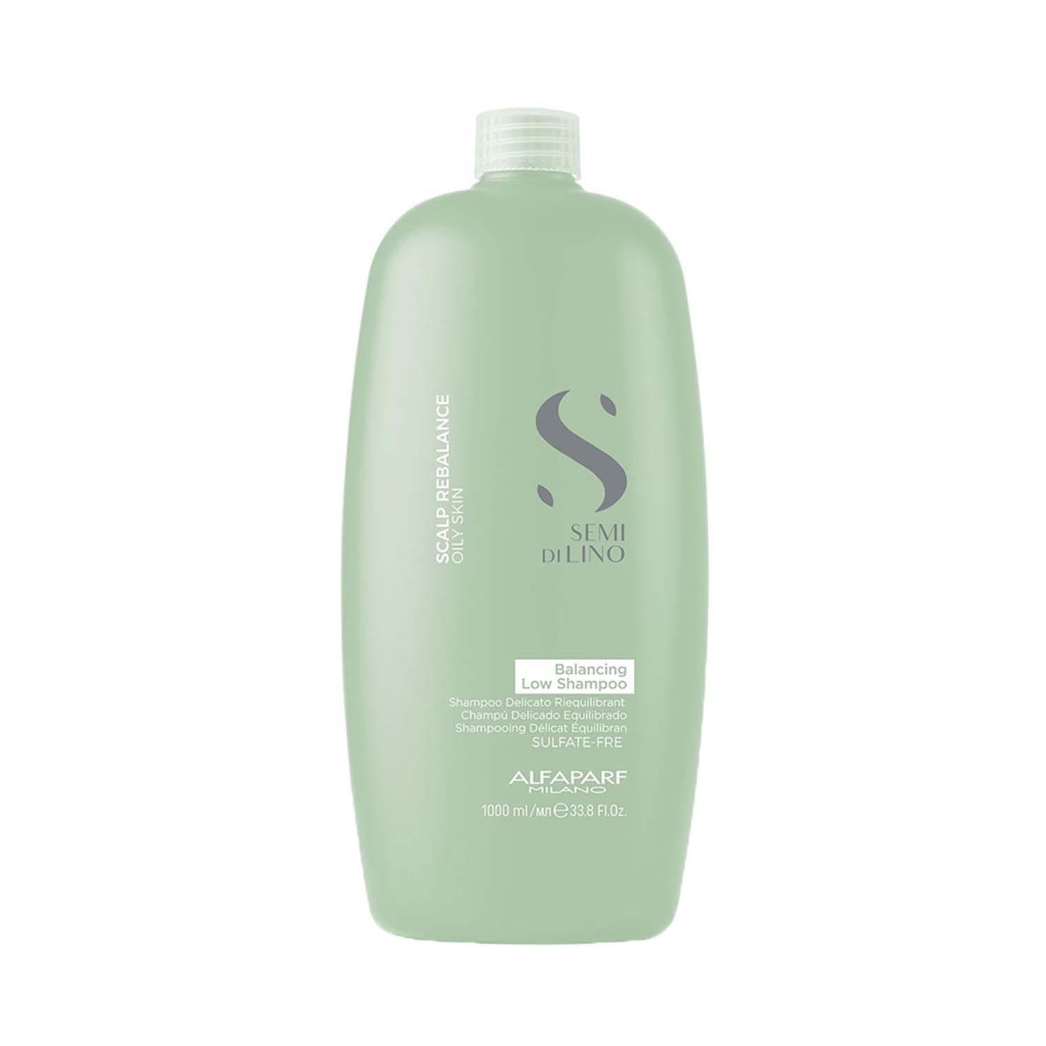 Alfaparf Milano | Alfaparf Milano Scalp Rebalance Low Shampoo, For Oily Scalp, Frizzy Hair, Wavy Hair (250 ml)