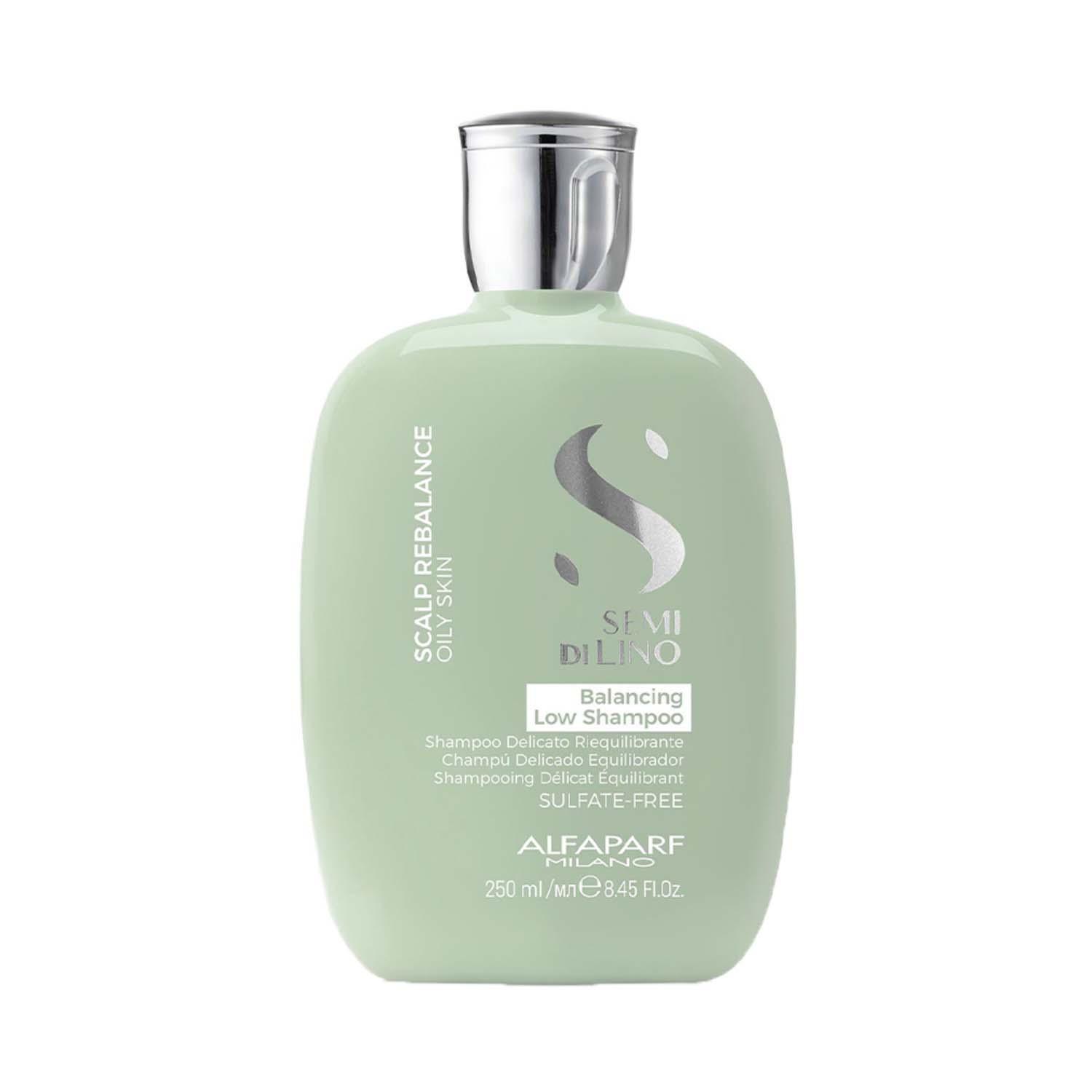 Alfaparf Milano | Alfaparf Milano Scalp Rebalance Low Shampoo, For Oily Scalp, Frizzy Hair, Wavy Hair (1000 ml)