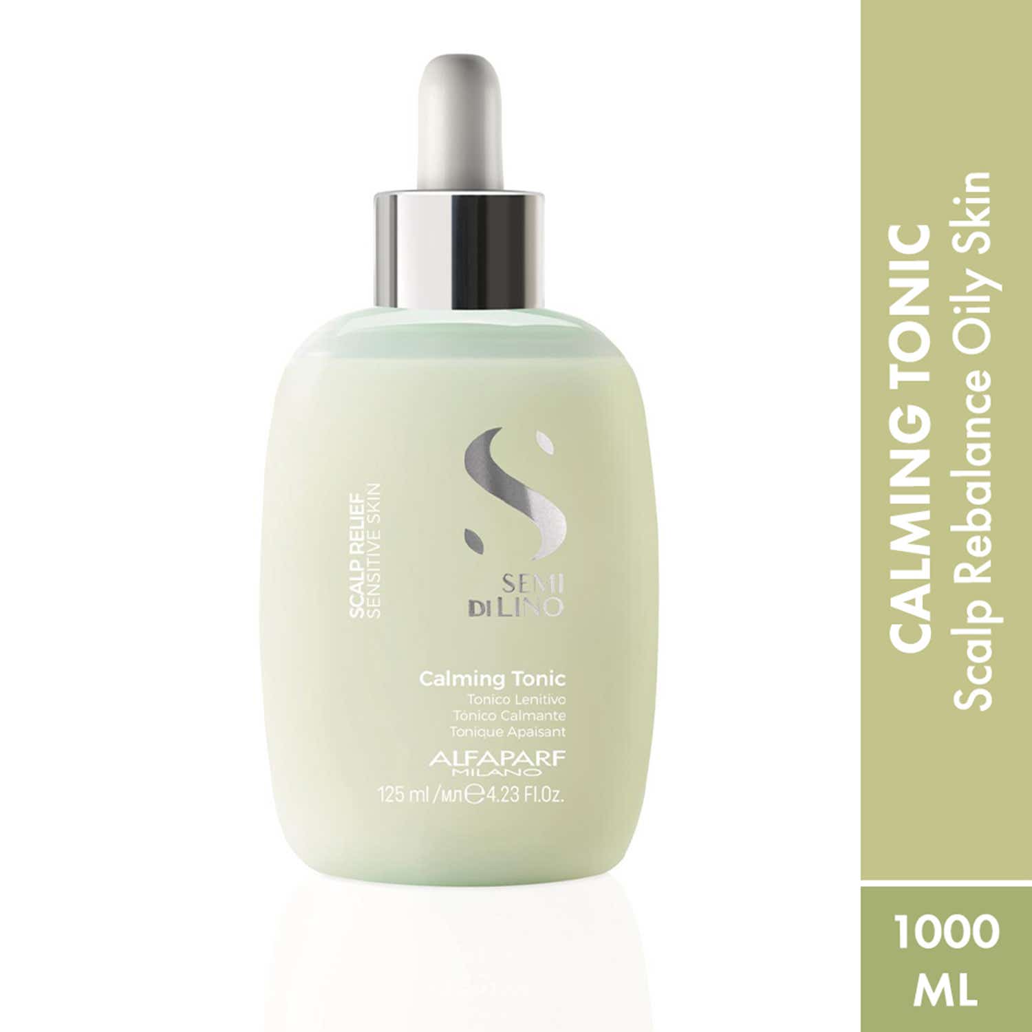 Alfaparf Milano | Alfaparf Milano Scalp Relief Calming Micellar Serum for Sensitive & Oily Scalp Night Lotion (125 ml)