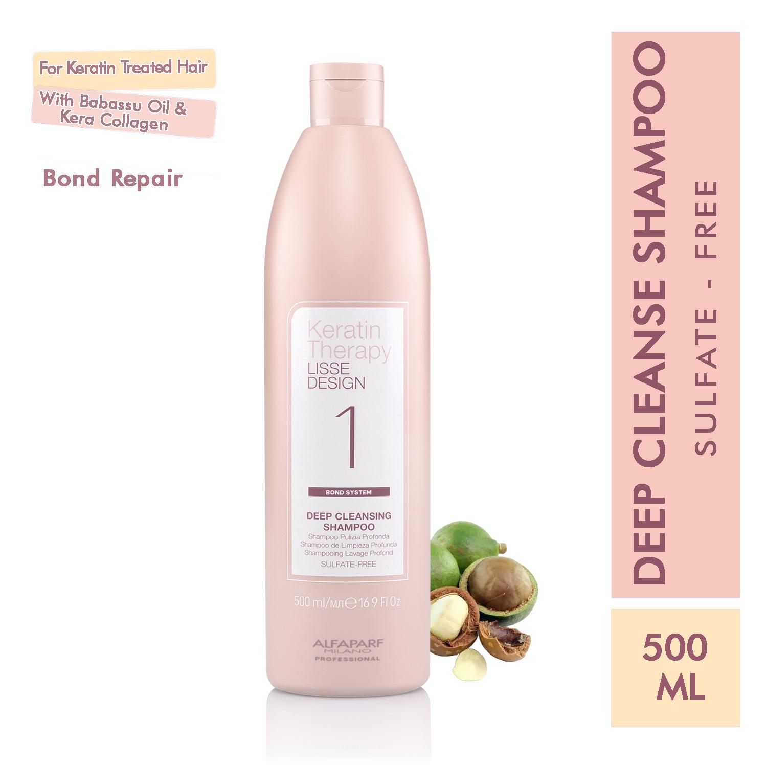 Alfaparf Milano | Alfaparf Milano Lisse Design Keratin Therapy Deep Clarifying Shampoo (500 ml)
