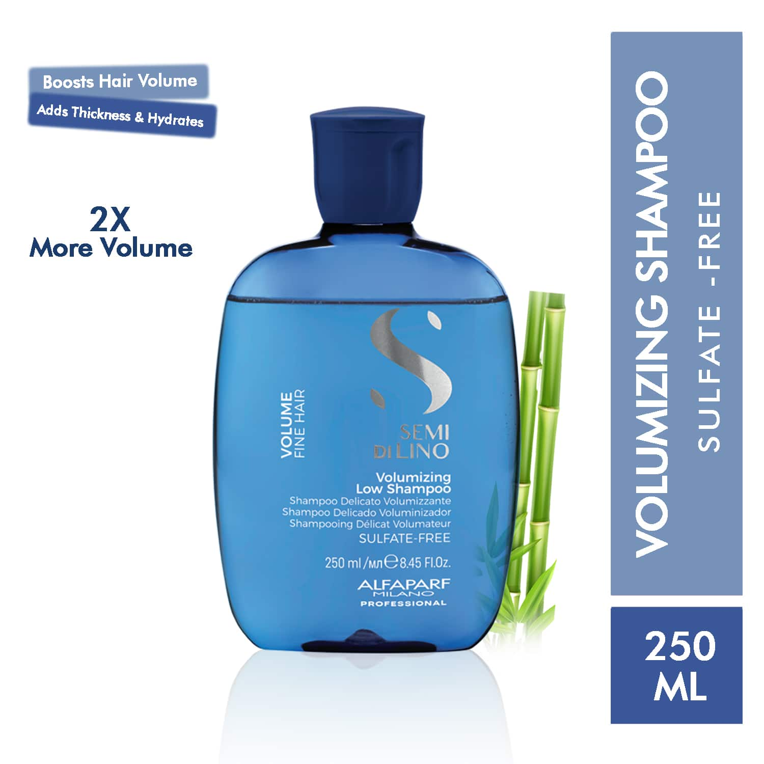 Alfaparf Milano | Alfaparf Milano Hair Volumizing Shampoo - Volume, Hair Thinning, Frizzy Hair, Smooth (250 ml)