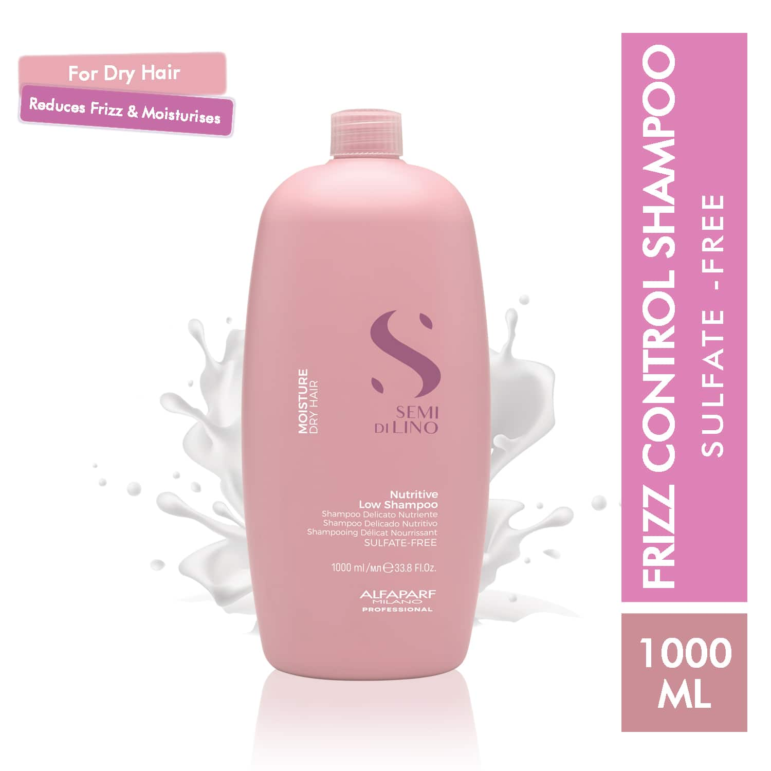 Alfaparf Milano | Alfaparf Milano Nutritive Low Shampoo for Repairing Dry, Frizzy Hair, Moisturizing (1000 ml)