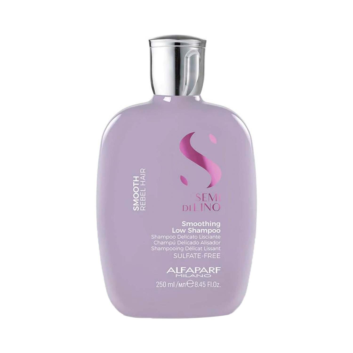 Alfaparf Milano | Alfaparf Milano Smoothing Low Shampoo - Dry, Frizzy Hair, Smooth, Shiny, Rebel Hair (250 ml)