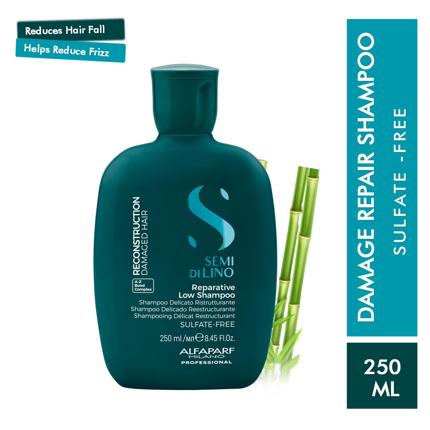 Alfaparf Milano | Alfaparf Milano Reparative Low Shampoo For Dry & Damage Hair, Bond Repair (250 ml)