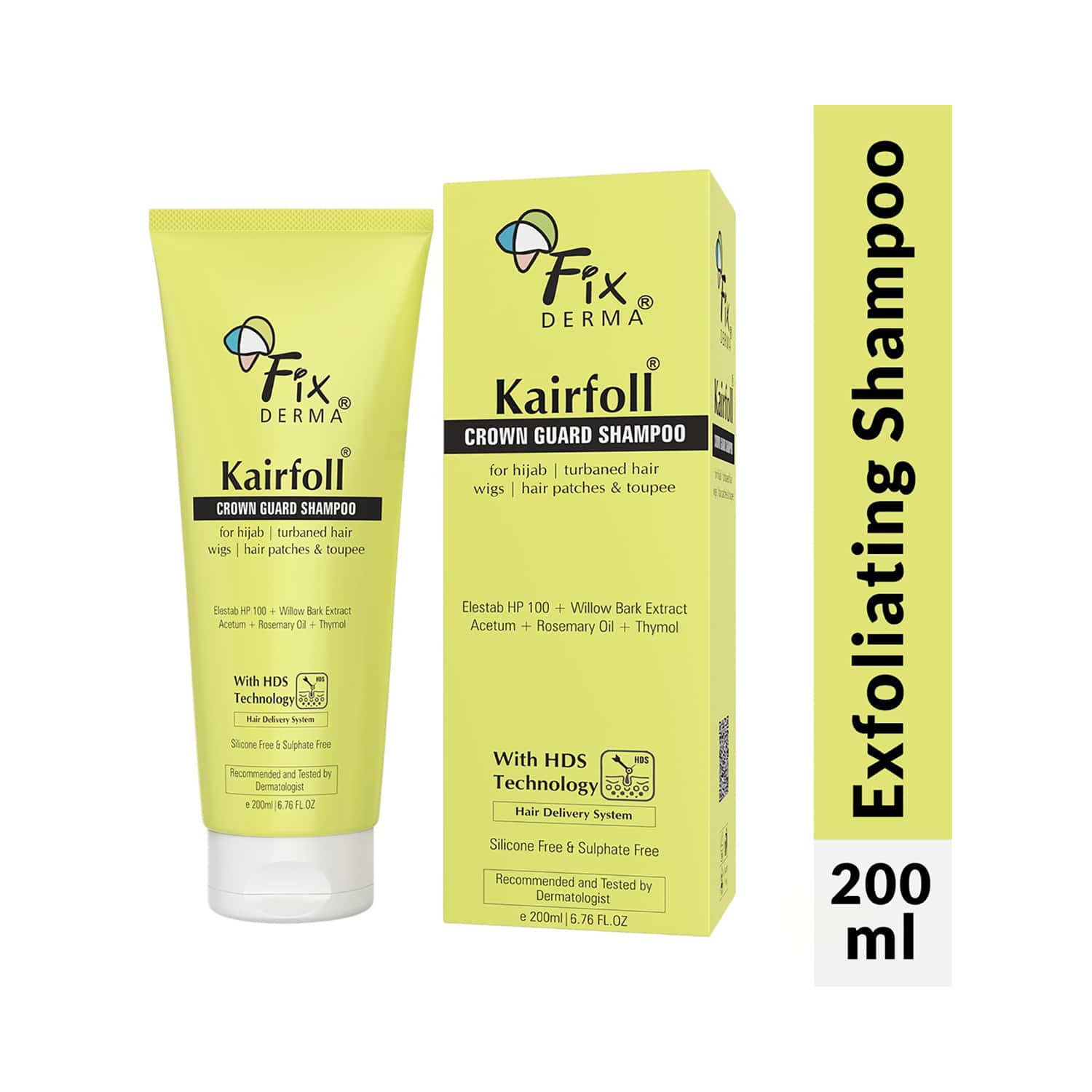 Fixderma | Fixderma Kairfoll Crown Guard Growth Shampoo (200 ml)