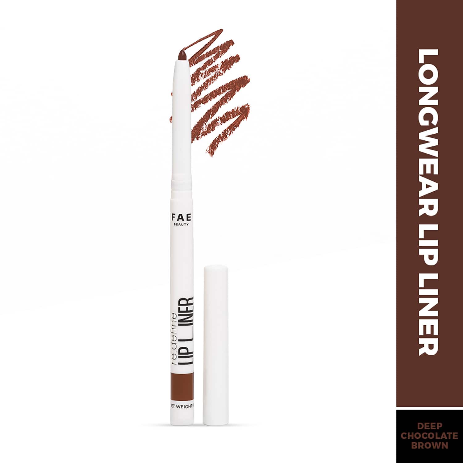 FAE BEAUTY | FAE BEAUTY Re Define Lip Liner - Long-Lasting, Matte, Non-drying - Borderline (0.3 g)