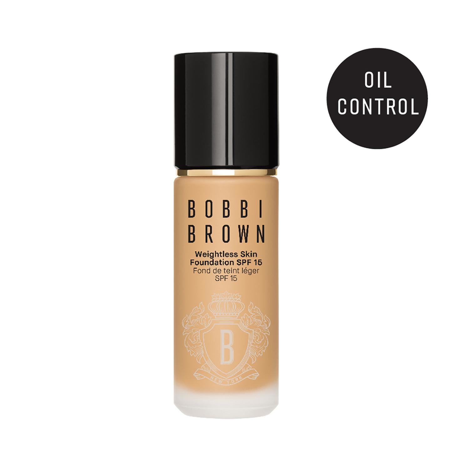 Bobbi Brown | Bobbi Brown Weightless Skin Natural Matte Finish Foundation SPF 15 - Warm Natural (30 ml)