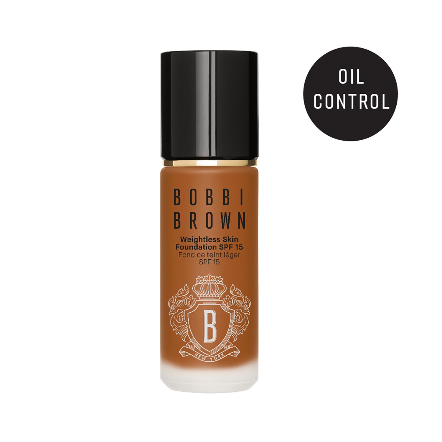 Bobbi Brown | Bobbi Brown Weightless Skin Natural Matte Finish Foundation SPF 15 - Warm Walnut (30 ml)