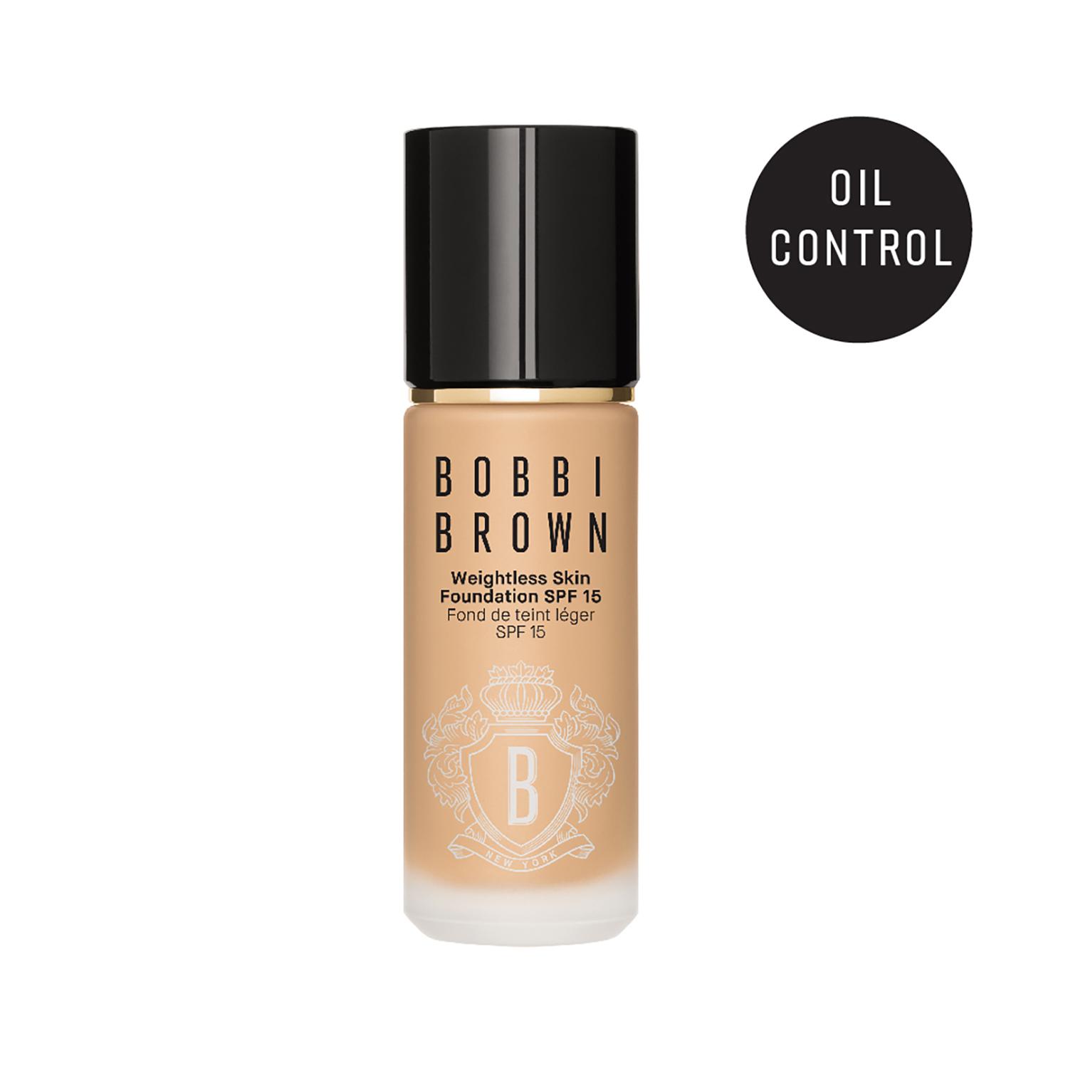 Bobbi Brown | Bobbi Brown Weightless Skin Natural Matte Finish Foundation SPF 15 - Natural Tan (30 ml)