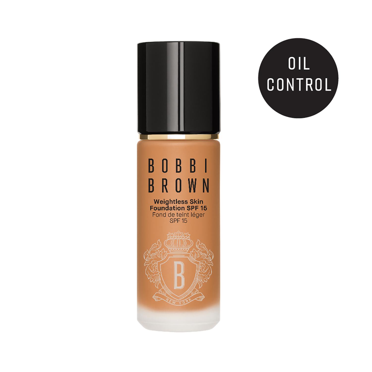 Bobbi Brown | Bobbi Brown Weightless Skin Natural Matte Finish Foundation SPF 15 - Warm Golden (30 ml)