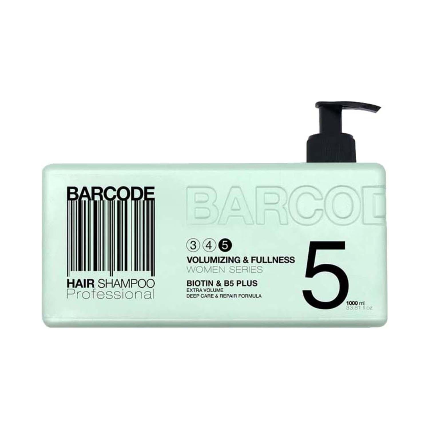 Barcode Professional | Barcode Professional Volumizing & Fullness Hair Shampoo - BCSH003 (1000 ml)