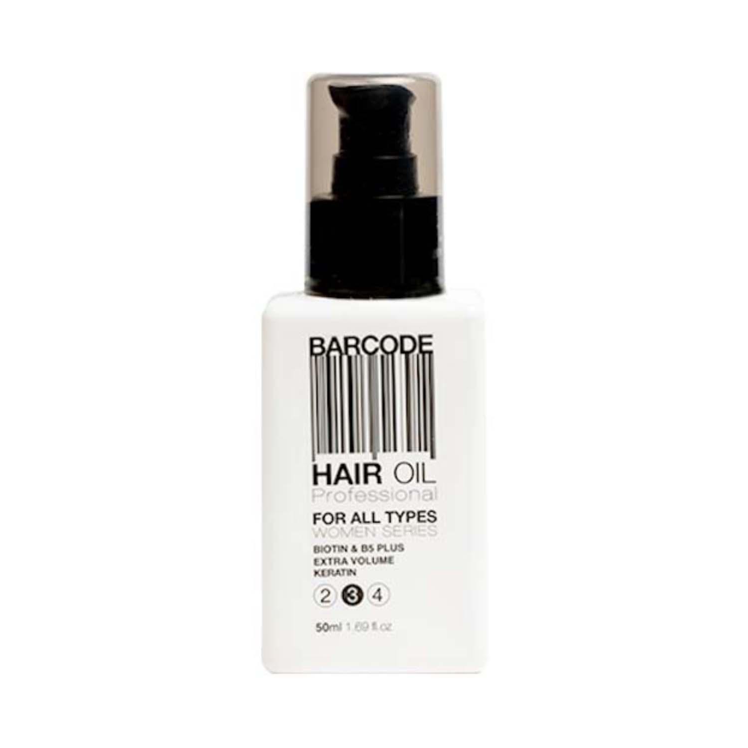 Barcode Professional | Barcode Professional Hair Oil For All Types - BCOL002 (50 ml)