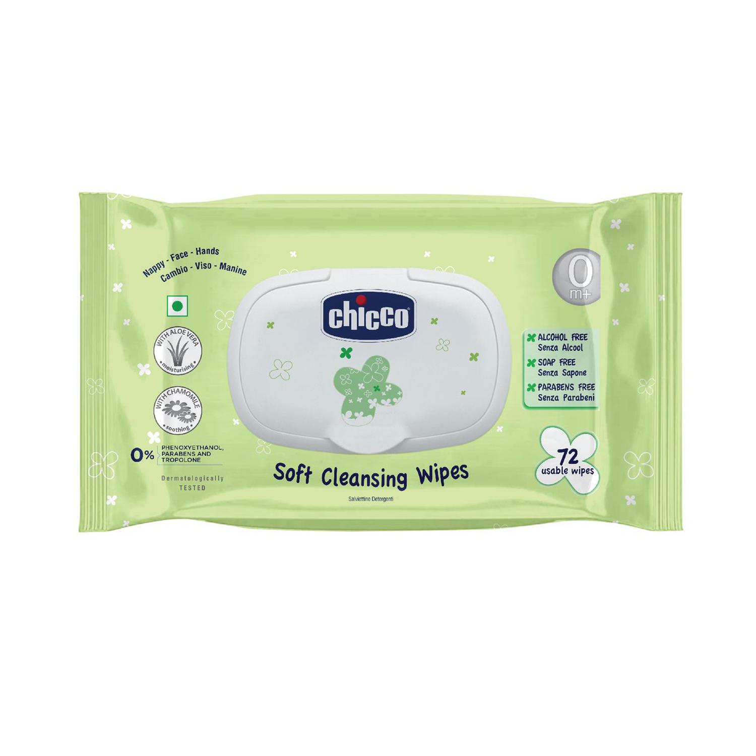 Chicco | Chicco Baby Moments Wipes Fliptop (72 Pcs)