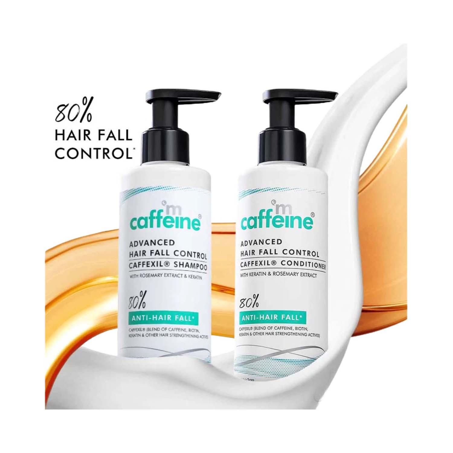 mCaffeine | mCaffeine Caffexil Advanced Hair Fall Control Shampoo & Conditioner Set (2 pcs)