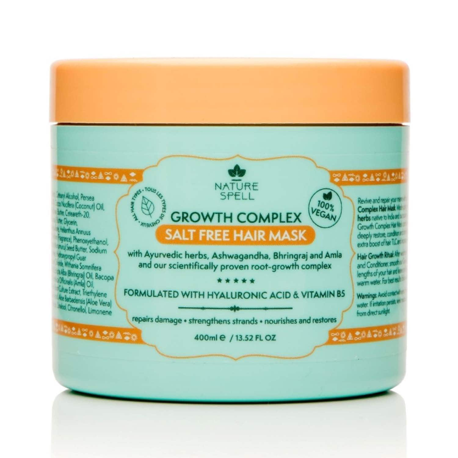 Nature Spell | Nature Spell Growth Complex Hair Mask - Sulphate Free (400 ml)